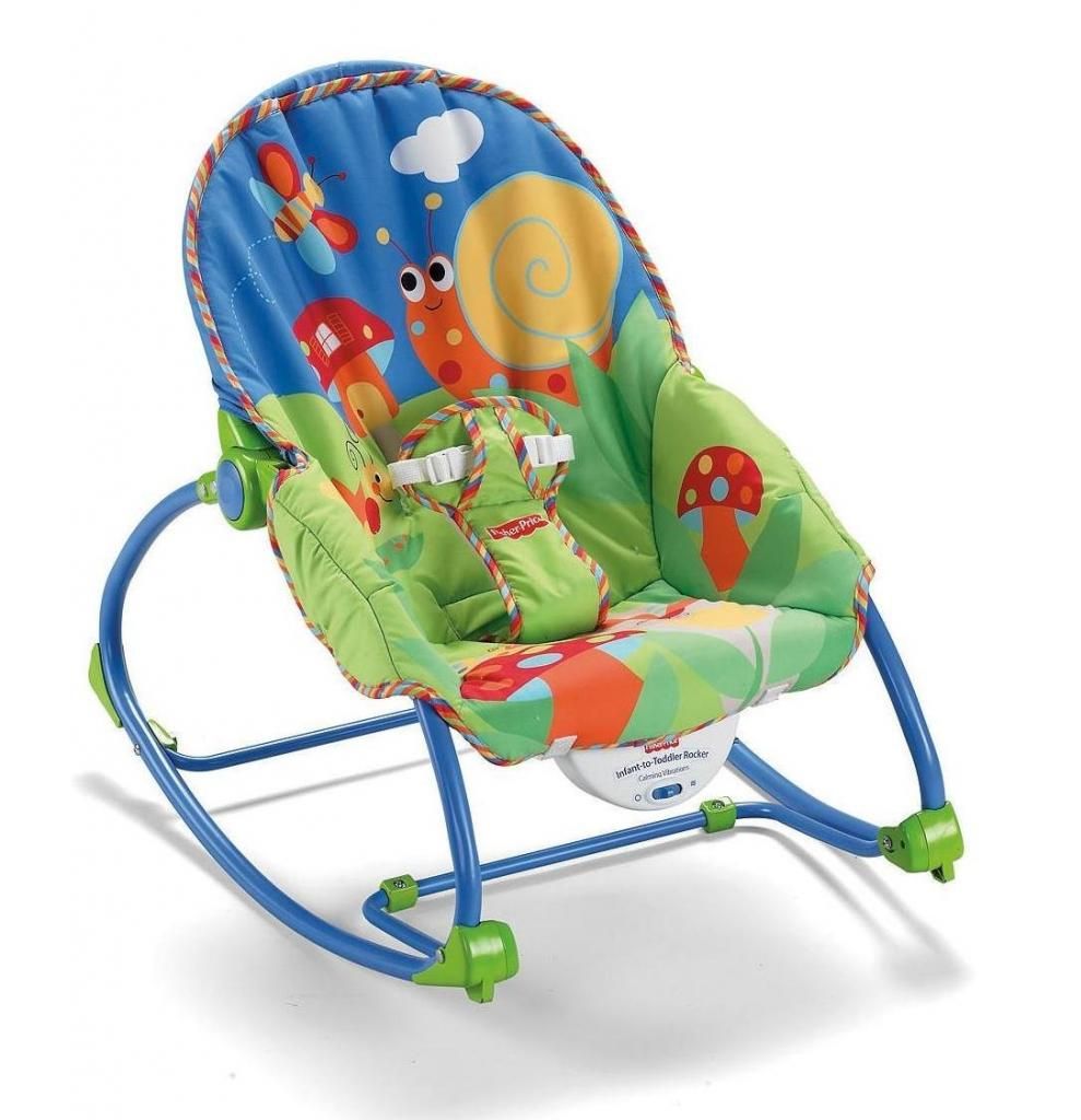 Ghế rung Fisher Price Lady Bug 33402 2 Ghế rung Fisher Price Lady Bug 33402 2