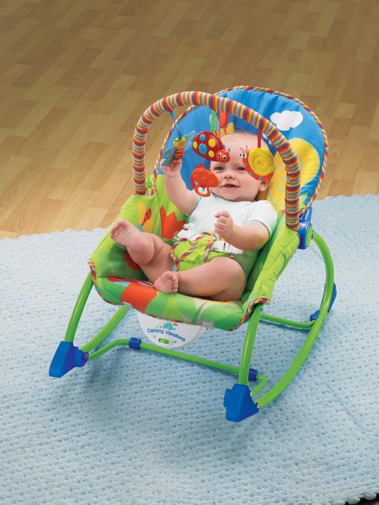 Ghế rung Fisher Price Lady Bug 33402 6 Ghế rung Fisher Price Lady Bug 33402 6