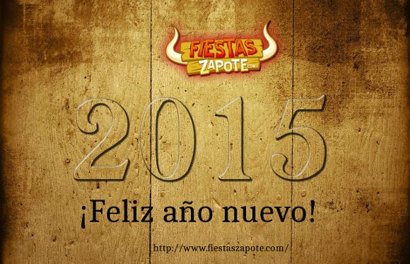 ¡Feliz año nuevo! ¡Feliz año nuevo 2015!