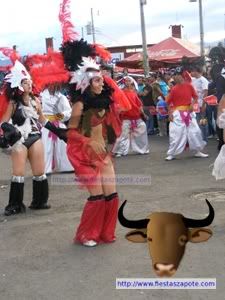 Comparsa Fiestas Zapote Comparsa en las Fiestas de Zapote