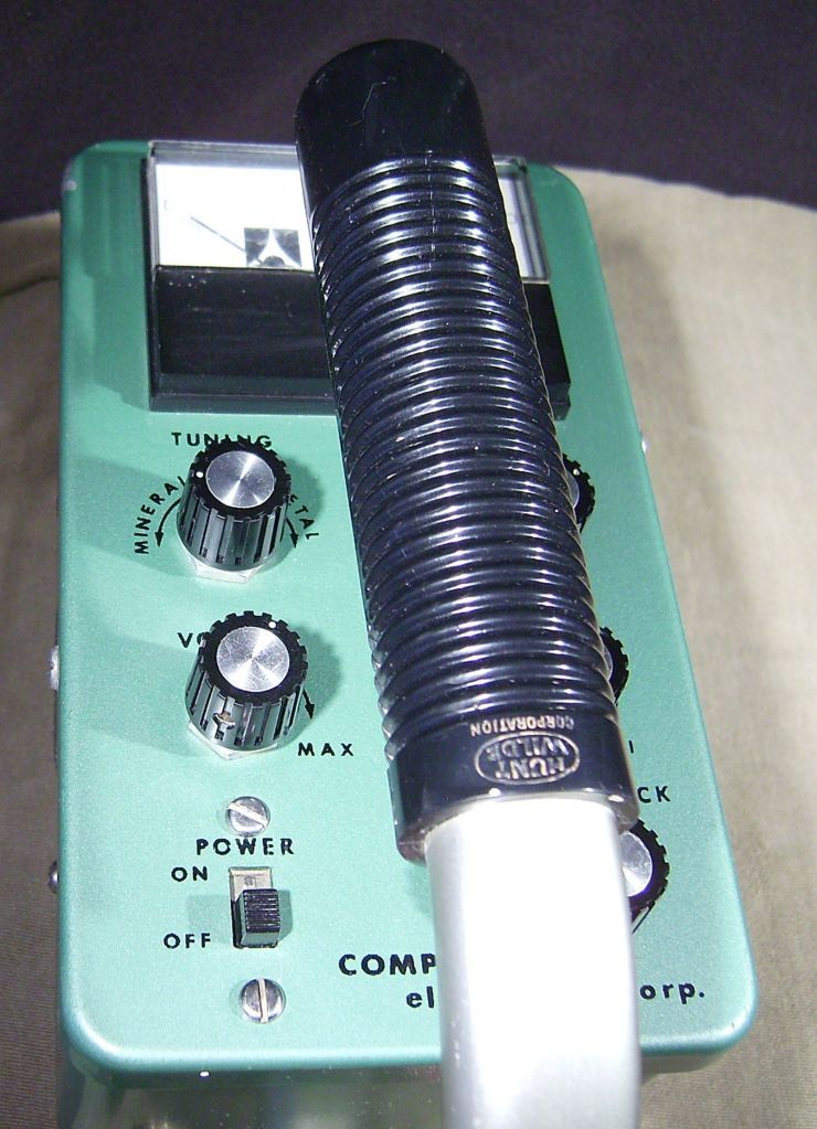 Compass Metal Detector Yukon 77B Professional with Maruni Stereo Headphones