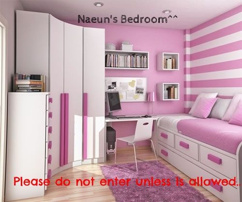Naeun's bedroom^^
