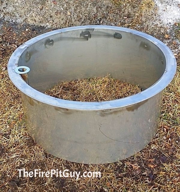 Stainless Steel Fire Pit Ring Liner Photo by bhigs54 Photobucket