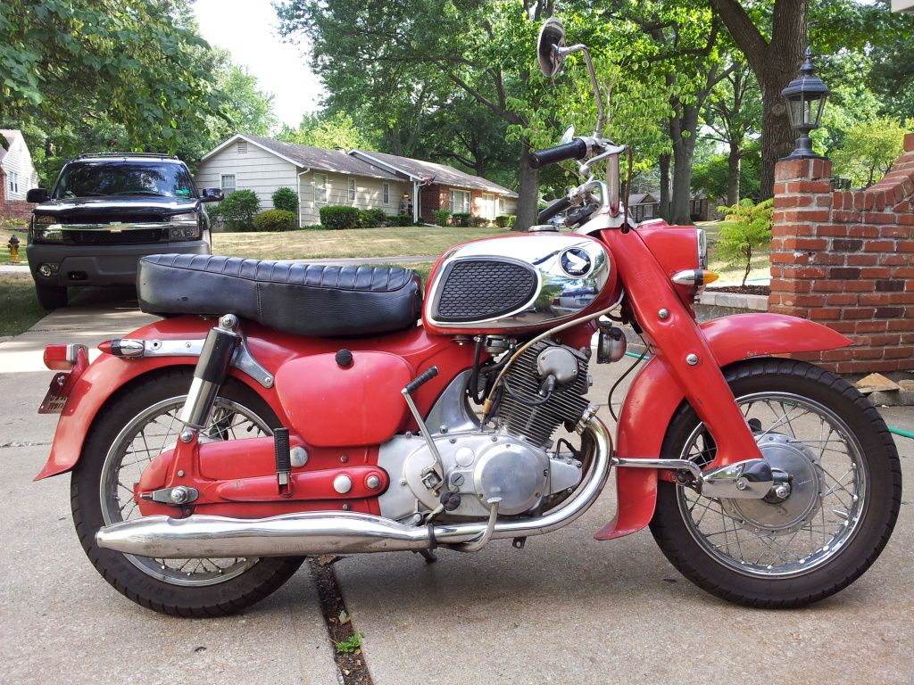 Classic Honda Motorcycle Fs Ft