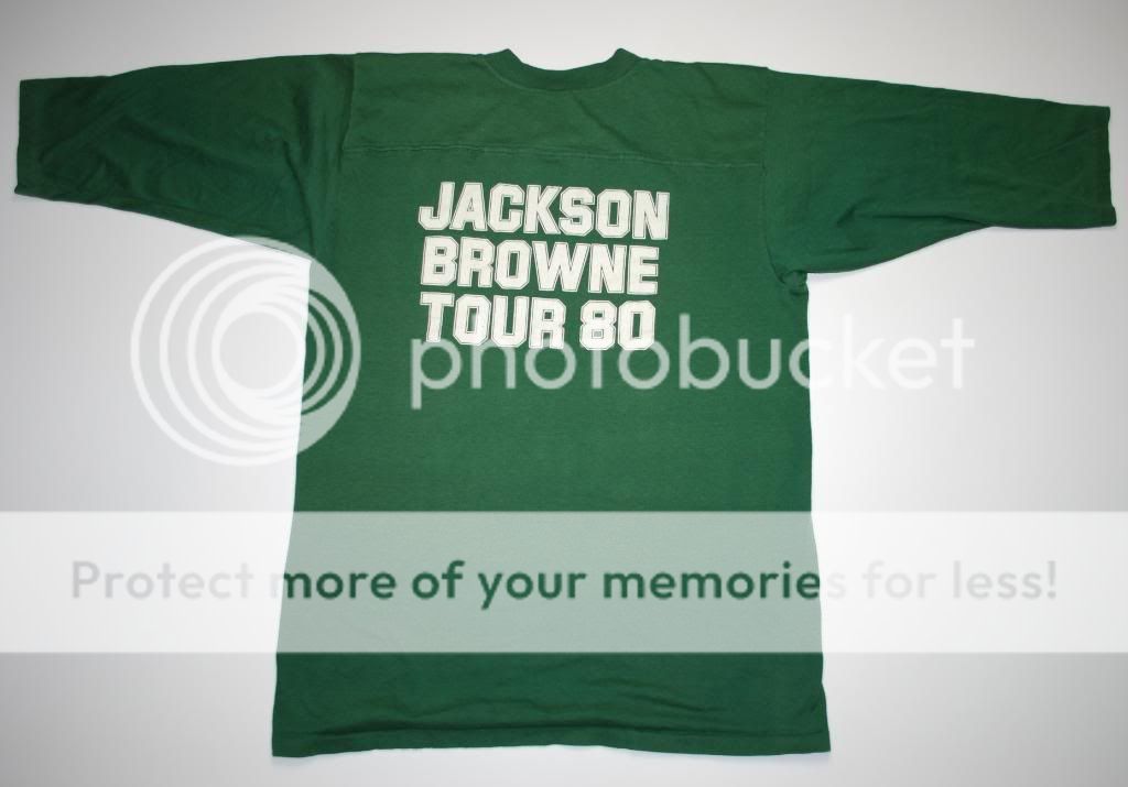 VINTAGE JACKSON BROWNE TOUR 1980 HOLD OUT T  SHIRT 1980 M ORIGINAL 