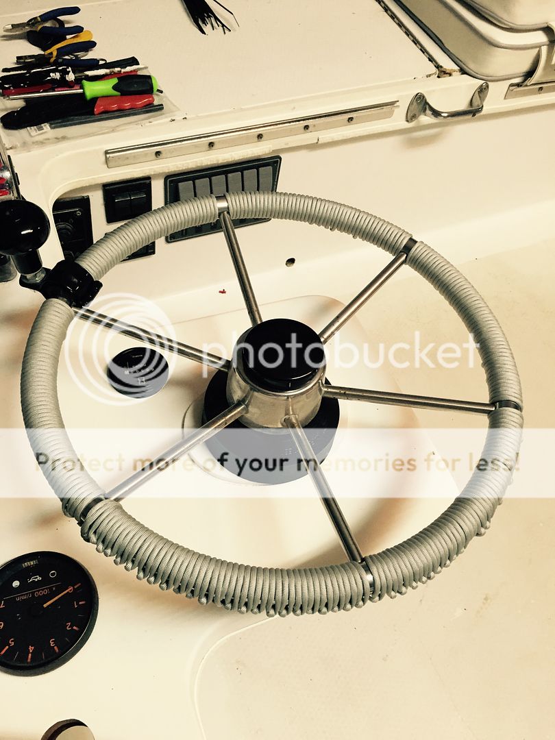 parachord steering wheel wrap: to epoxy or not? — Florida Sportsman